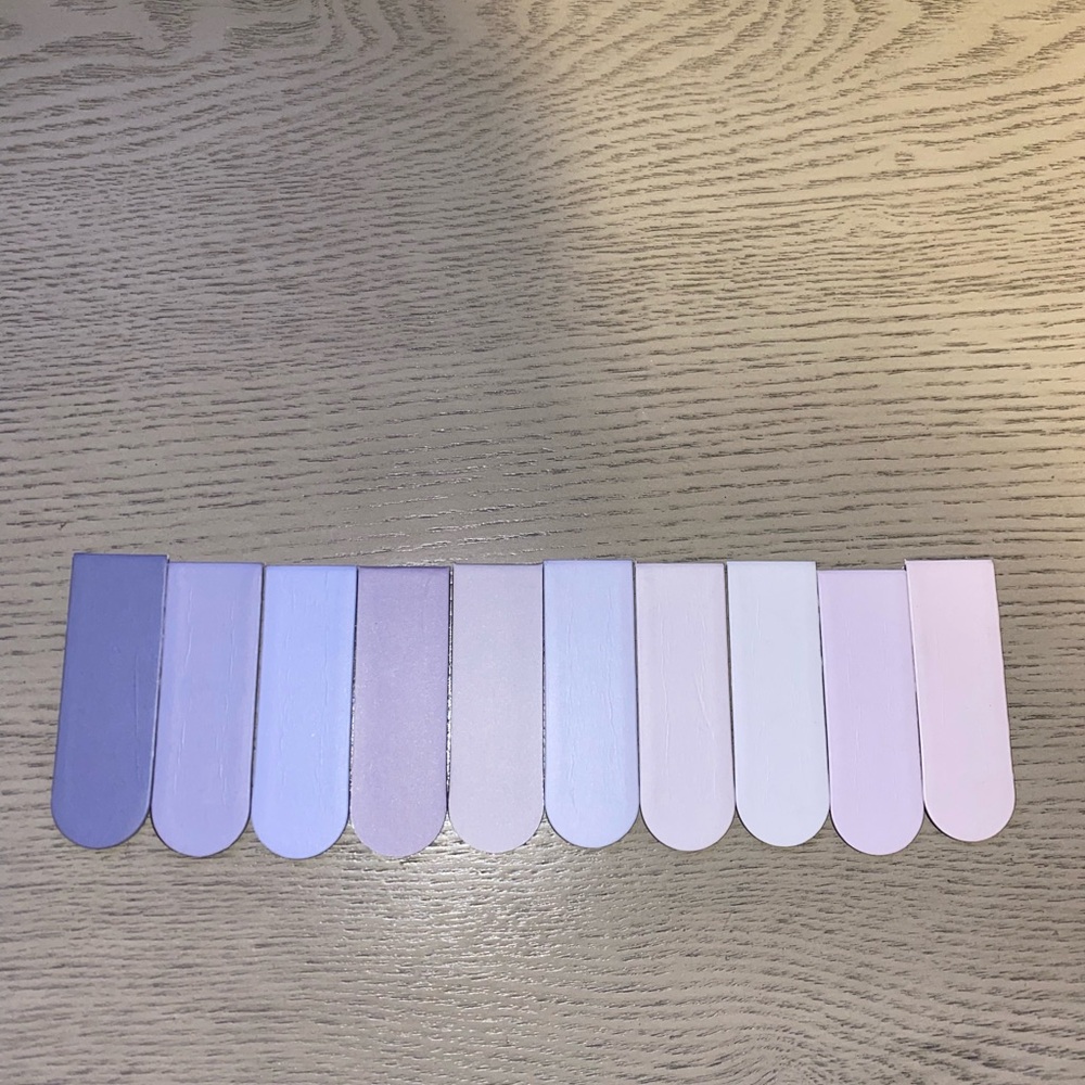 Magnetic bookmarks